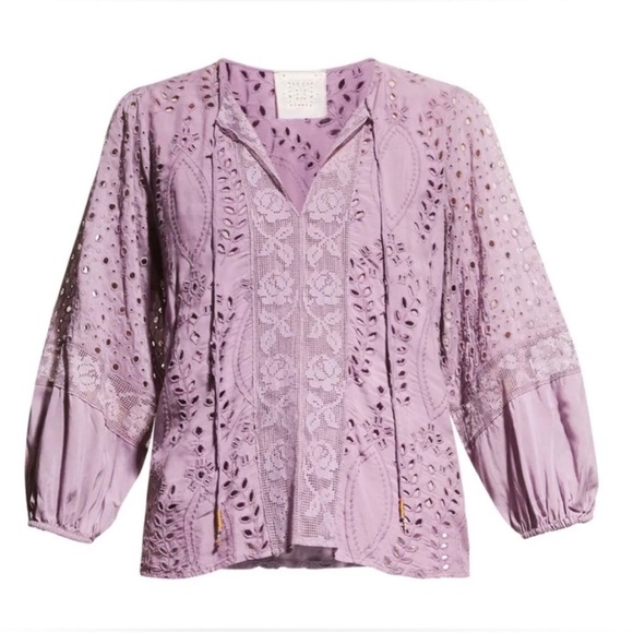 Johnny Was NWT Janine peasant top - Picture 14 of 17